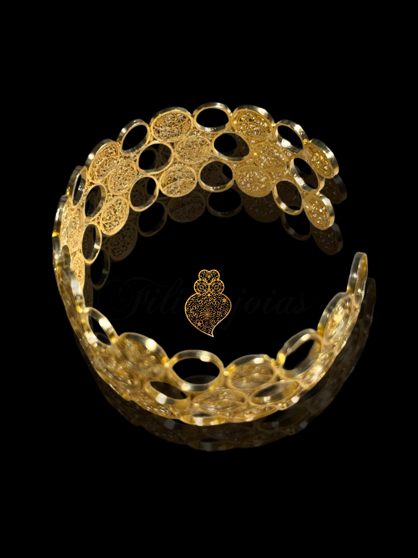 Escrava Bolhas de Filigrana