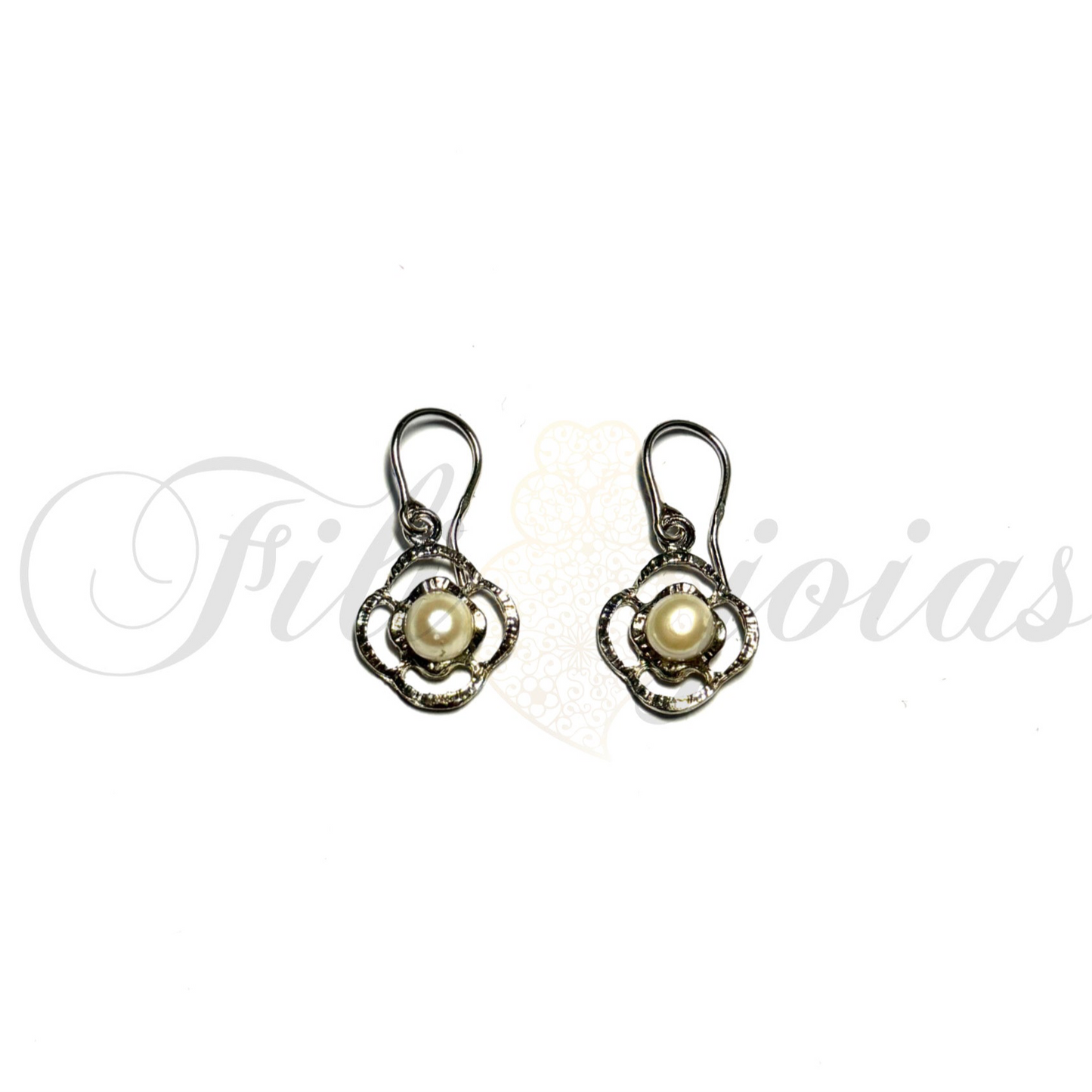 Brinco Flor de Pérola