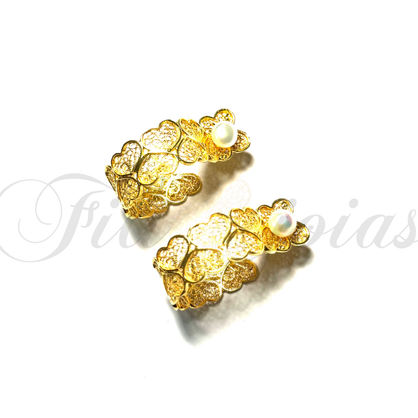 Brinco Argola de Filigrana