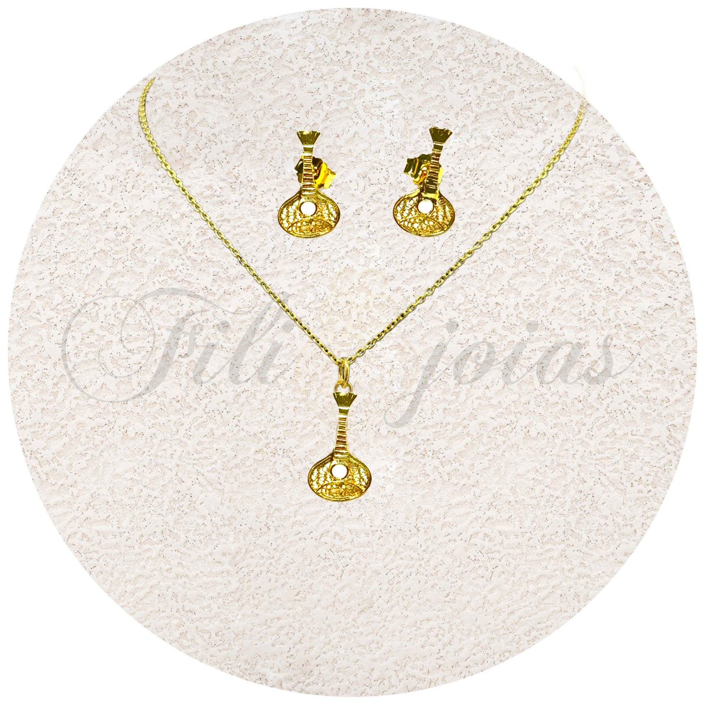 Conjunto Guitarra Portuguesa (Tamanho Pequeno)