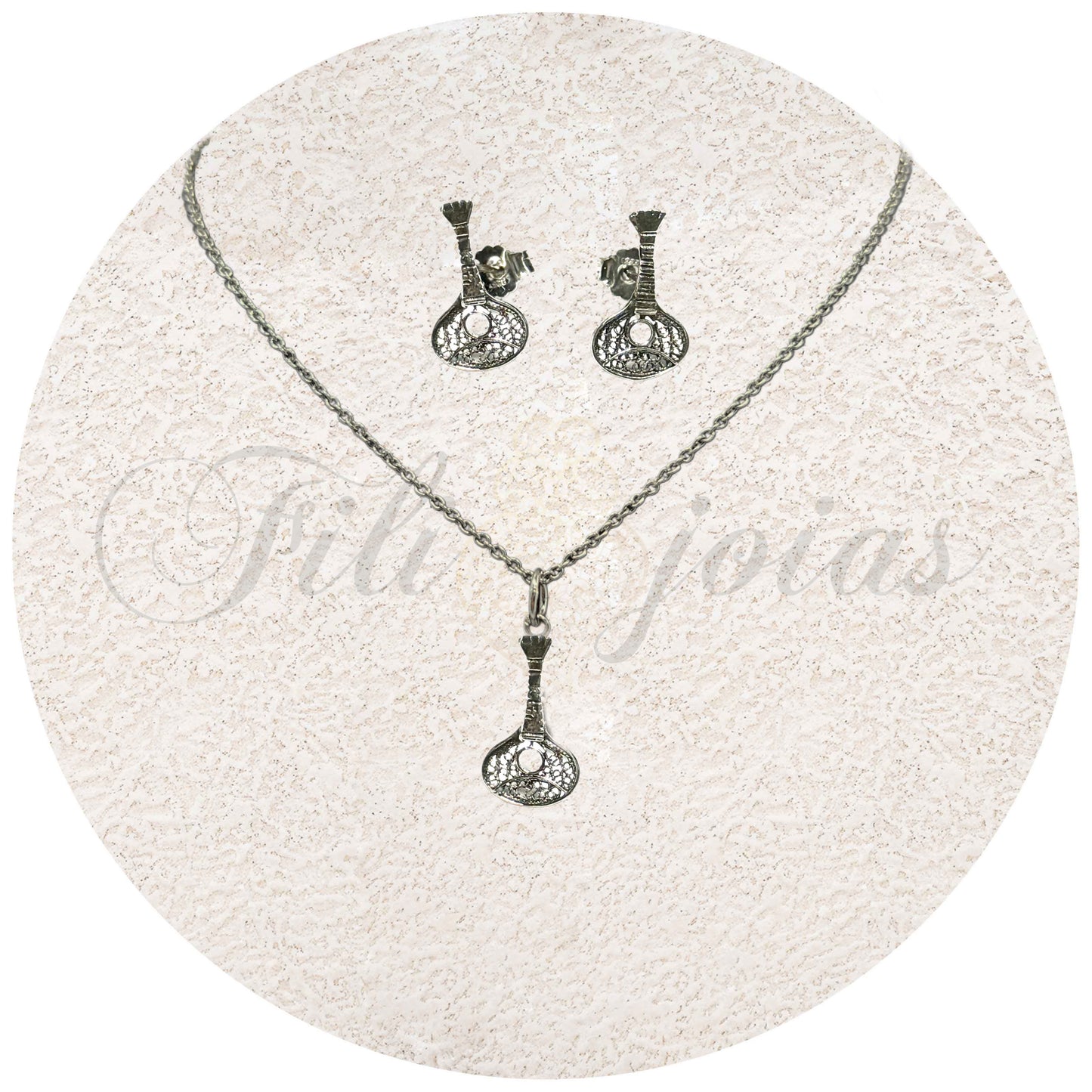 Conjunto Guitarra Portuguesa (Tamanho Pequeno)