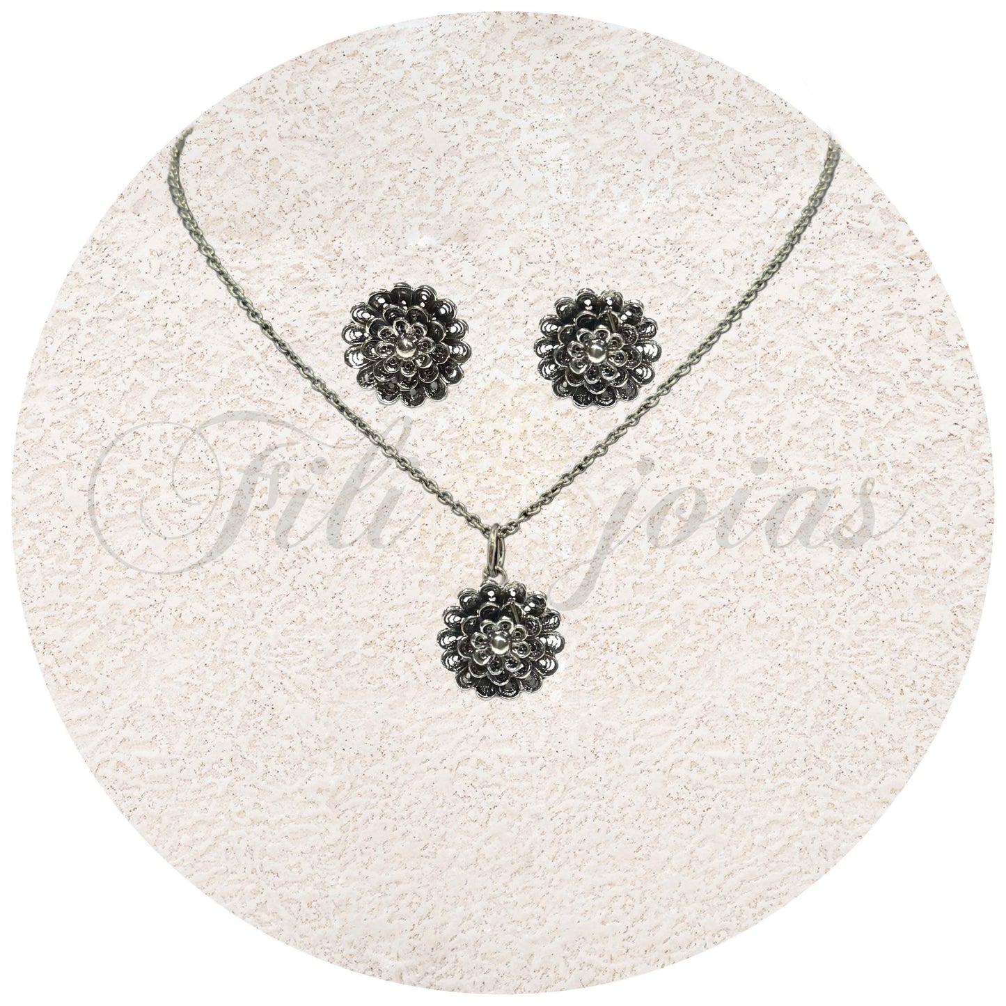 Conjunto Flor Aberta