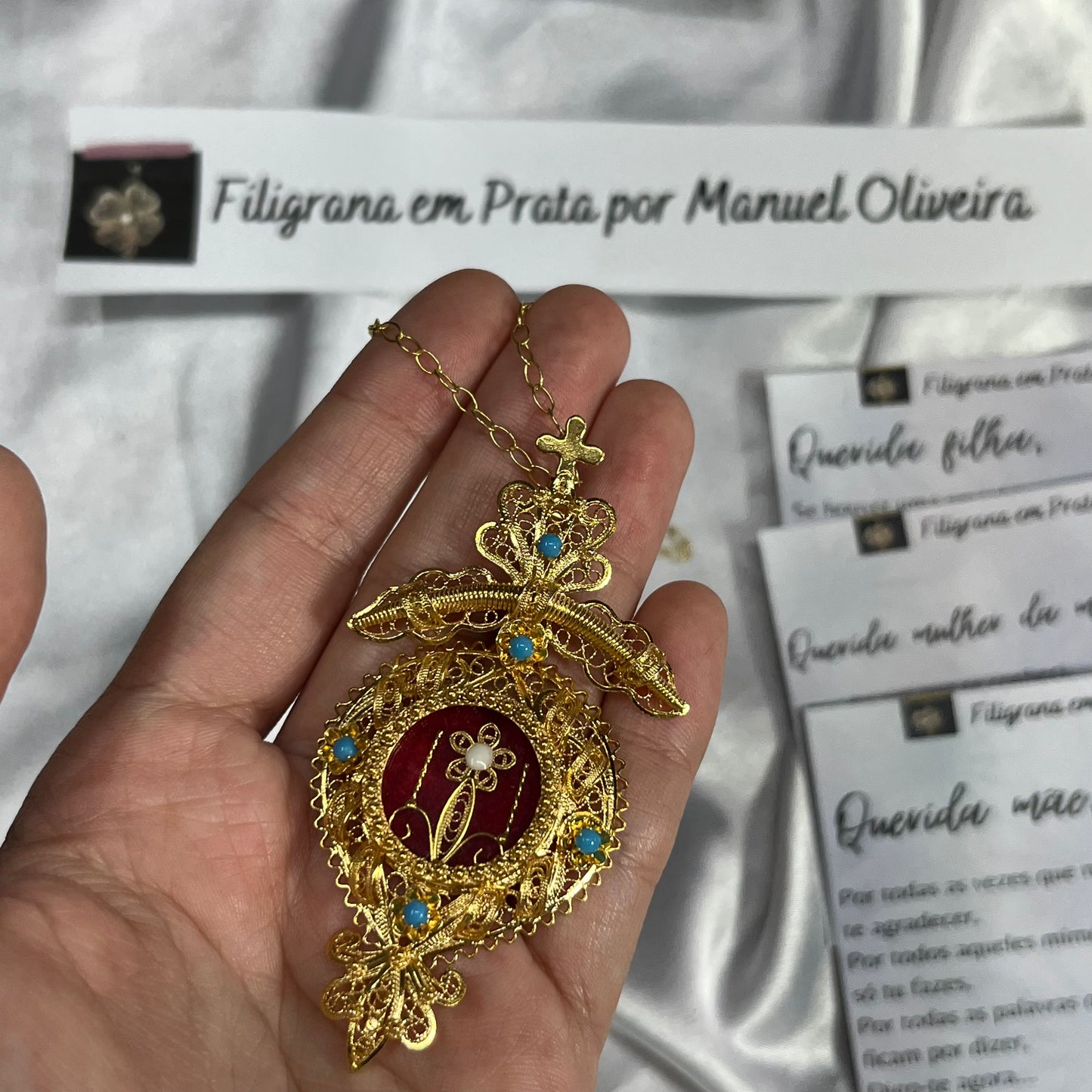 Medalha Relicário (Tamanho Médio)