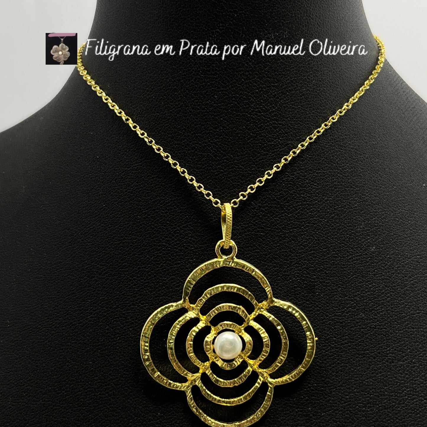 Medalha Flor de Pérola