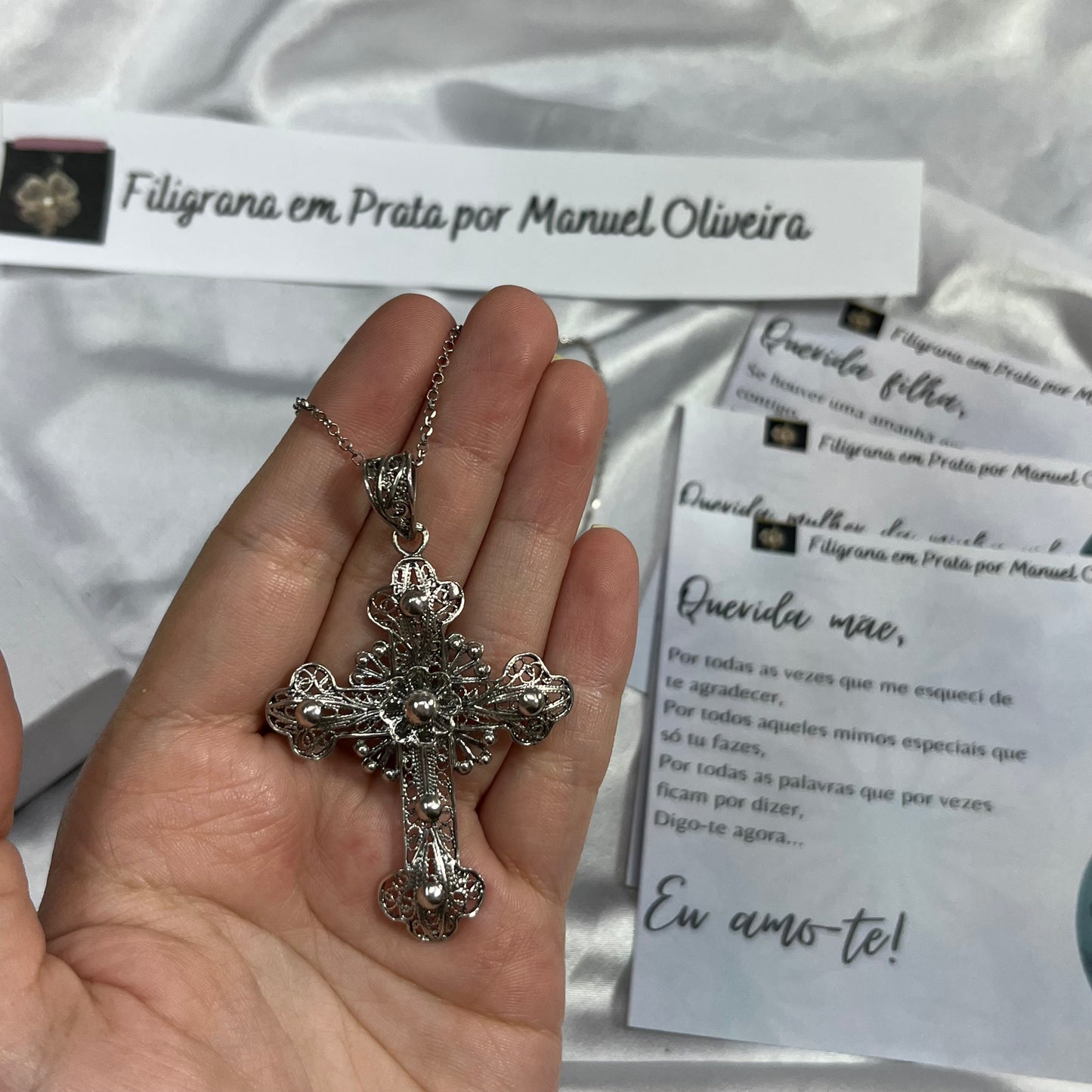 Medalha Cruz de Filigrana