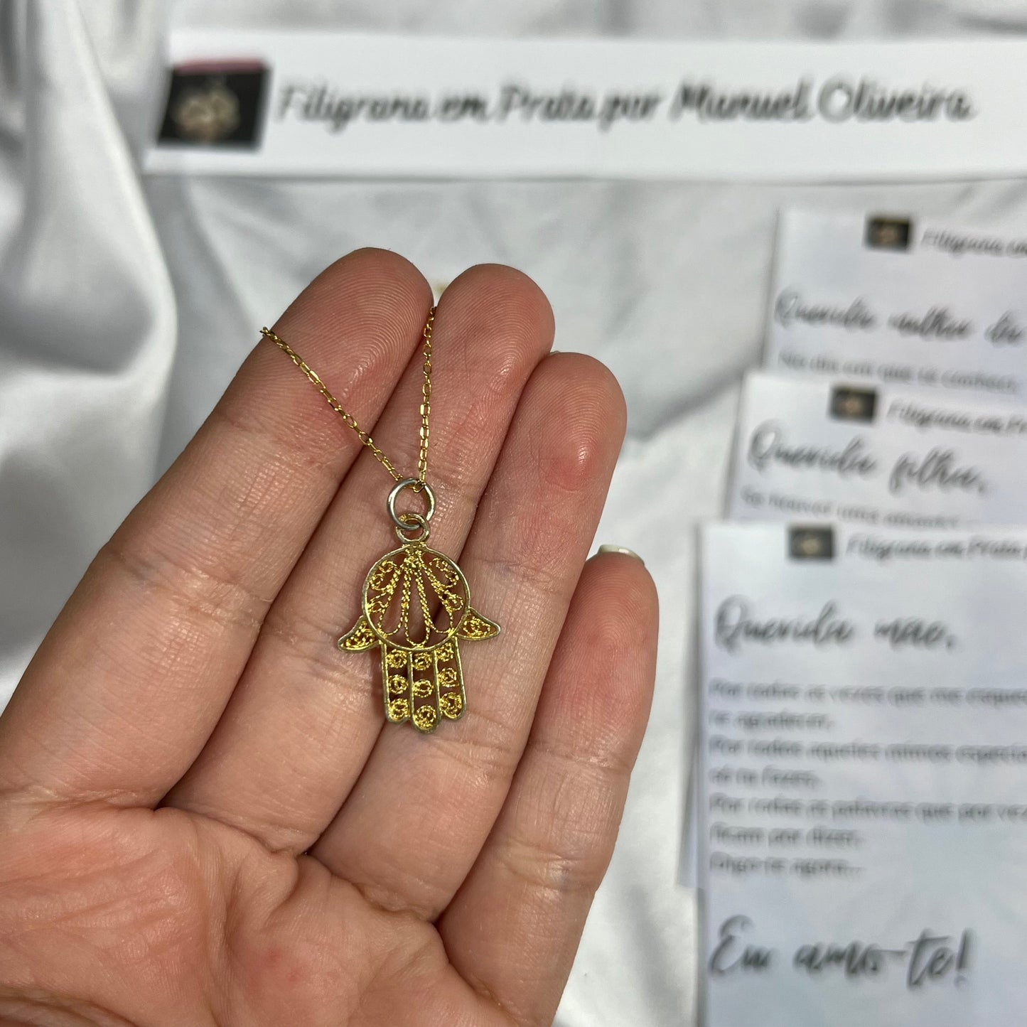 Medalha Mão de Fátima