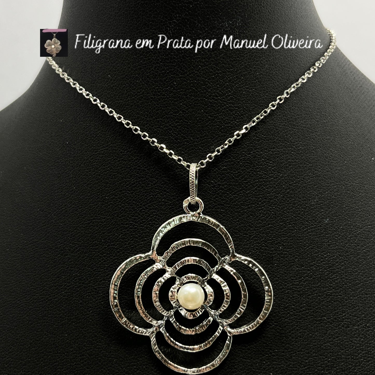 Medalha Flor de Pérola