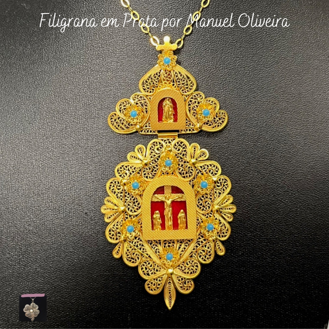 Medalha Relicário Grande