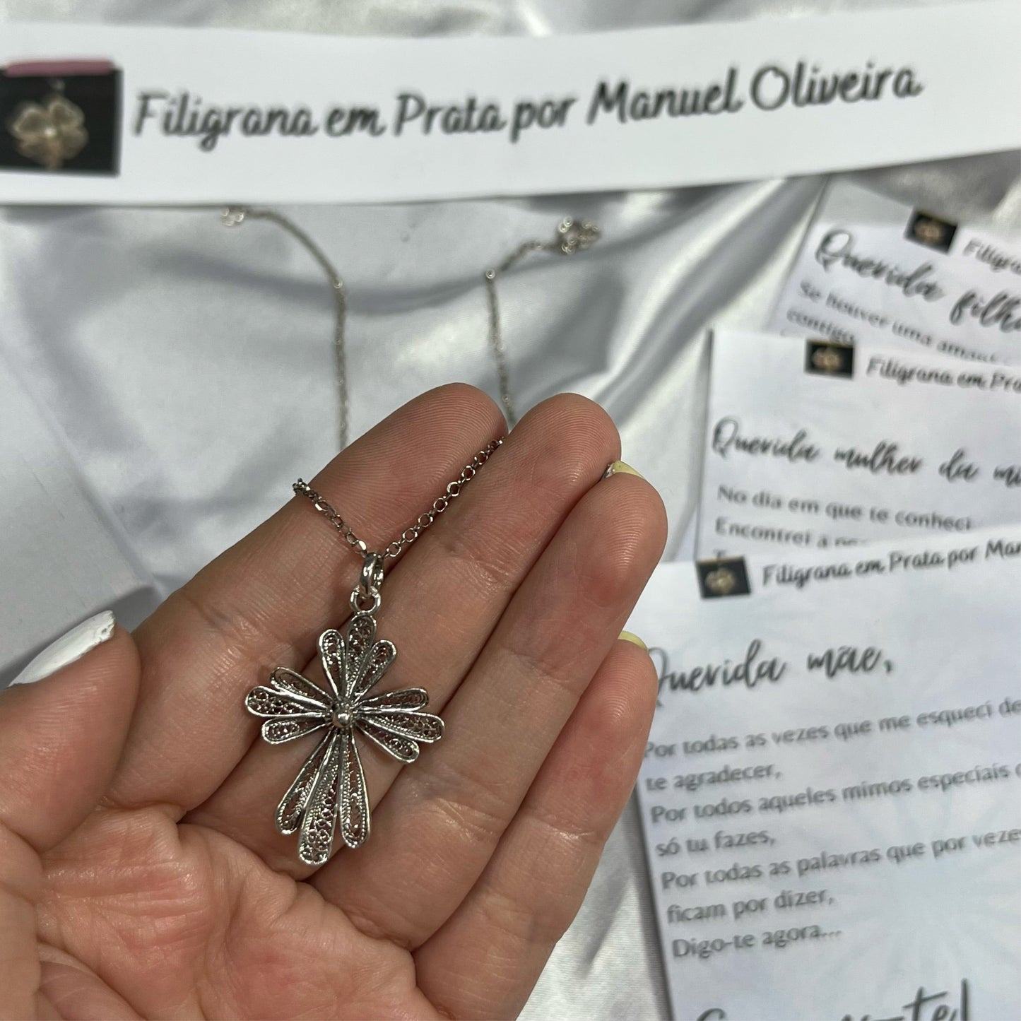 Medalha Cruz de Filigrana