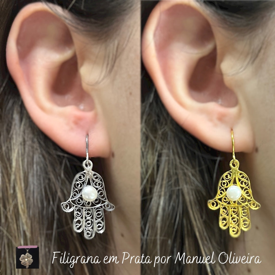 Brinco Mão de Fátima