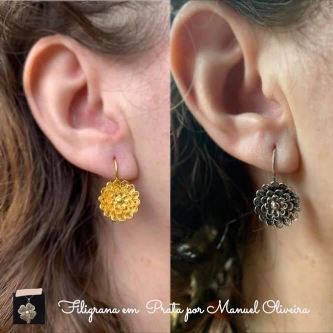 Brinco Flor Aberta