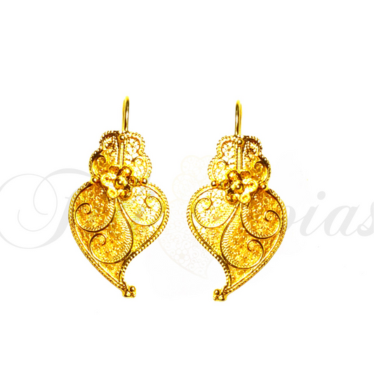 Brinco Coração de Viana Tradicional