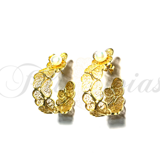 Brinco Argola de Filigrana