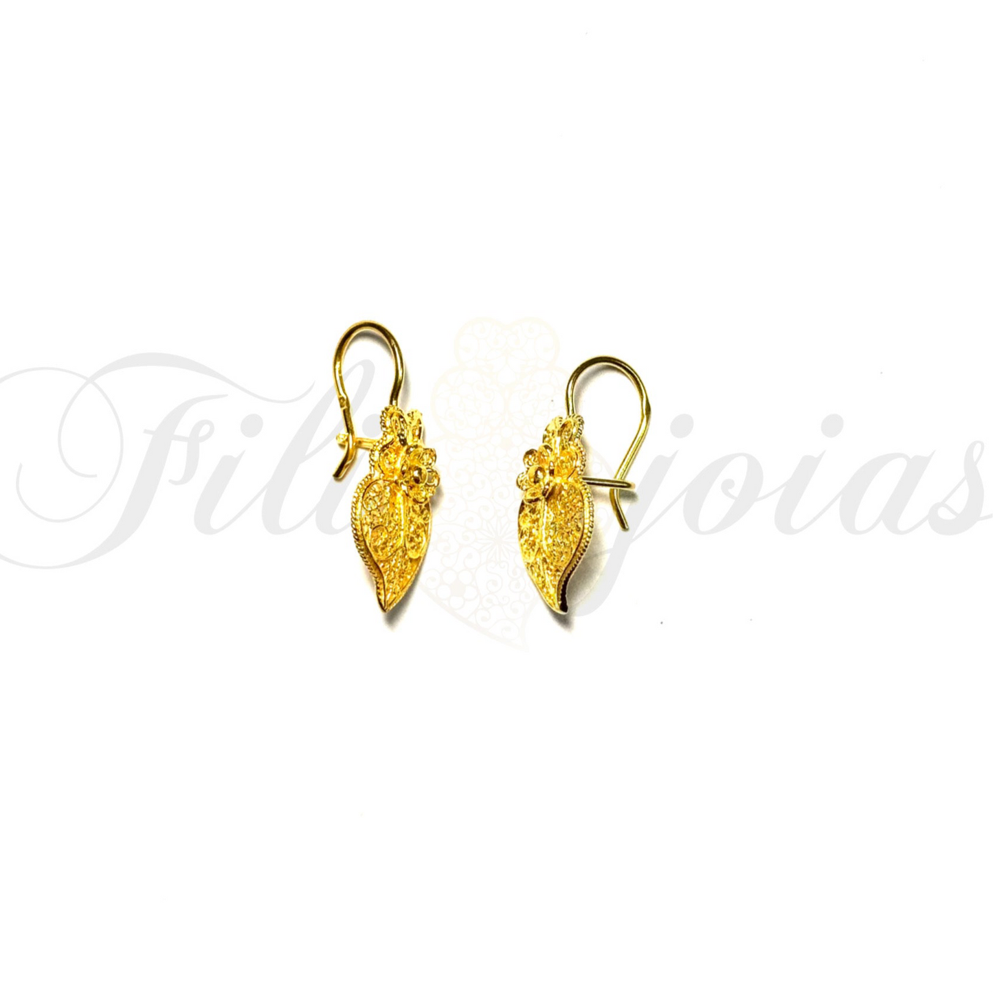 Brinco Coração de Viana Tradicional