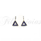 Brinco Triângulo de Esmalte (Tamanho L)