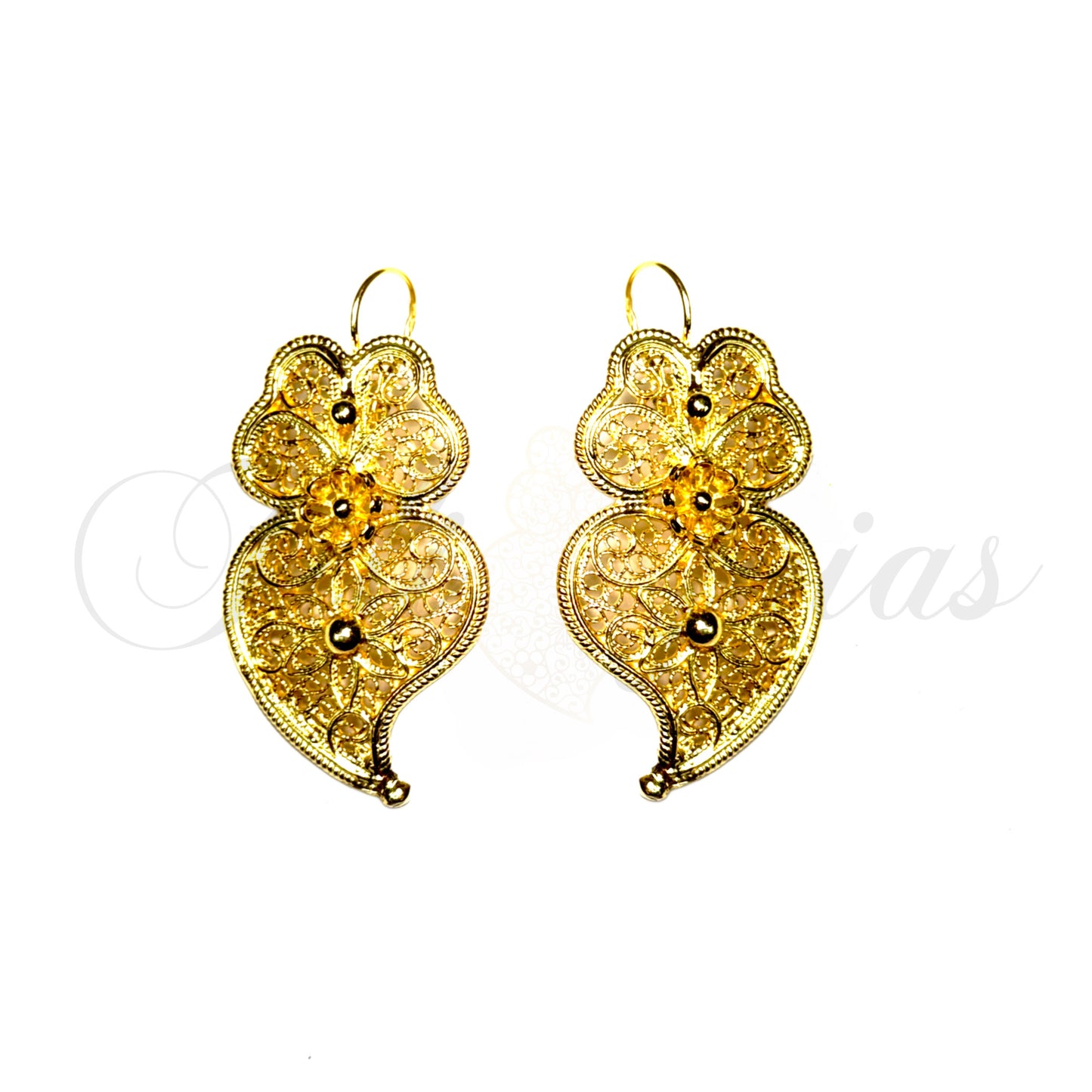 Brinco Coração de Viana Tradicional