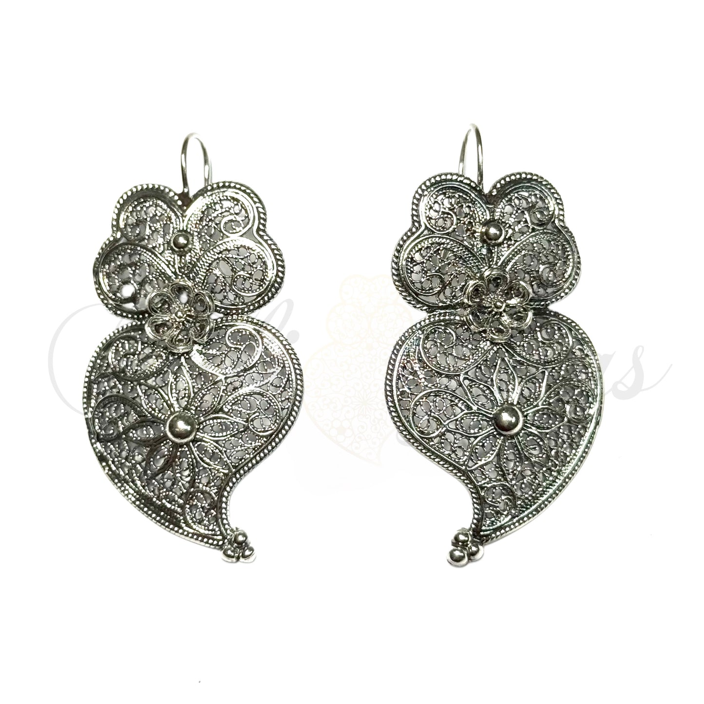 Brinco Coração de Viana Tradicional