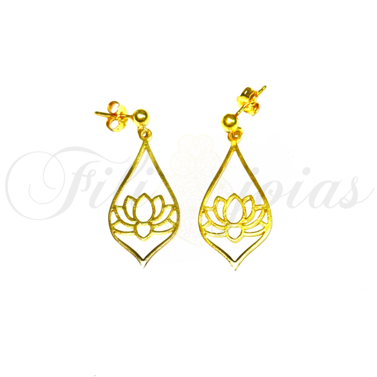 Brinco Flor de Lótus