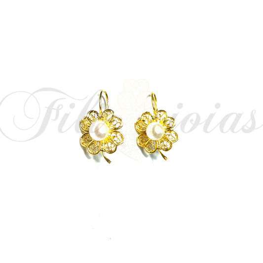 Brinco Trevo de Filigrana