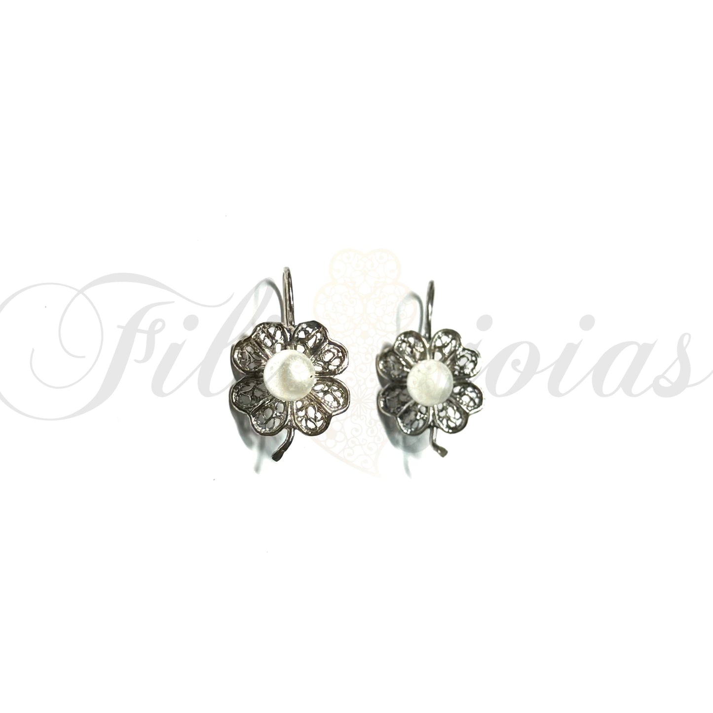 Brinco Trevo de Filigrana