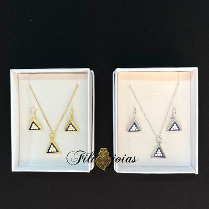Conjunto Triângulo de Esmalte (Tamanho L)