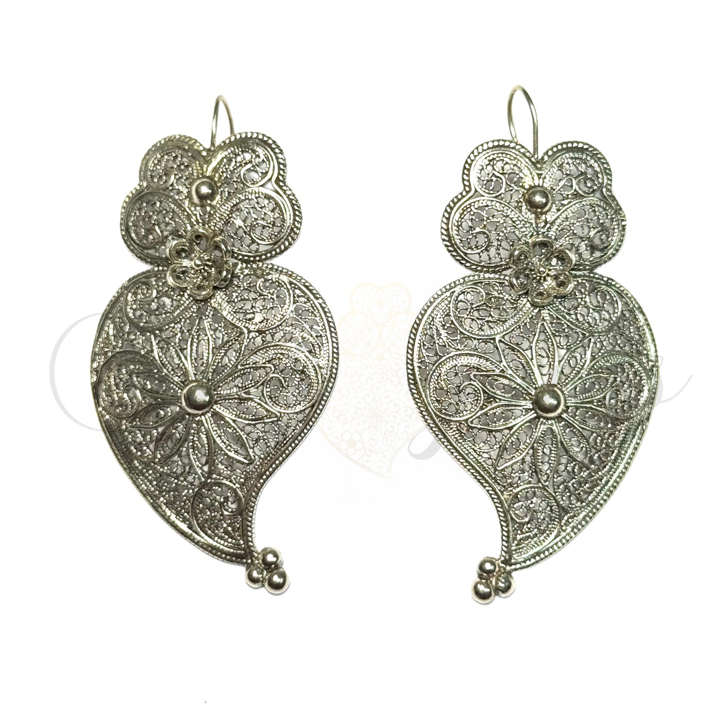 Brinco Coração de Viana Tradicional