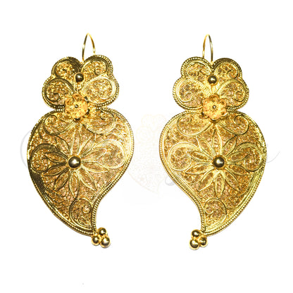 Brinco Coração de Viana Tradicional