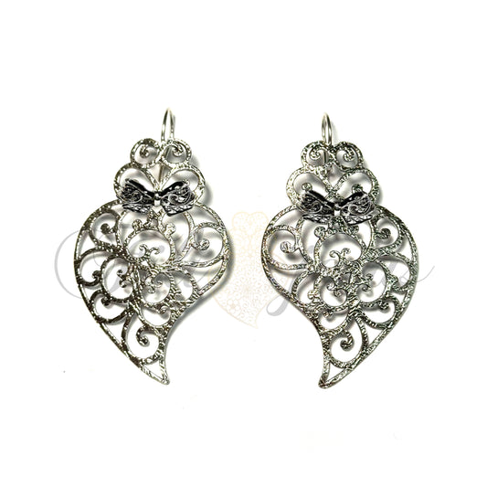 Brinco Coração de Viana Romântico