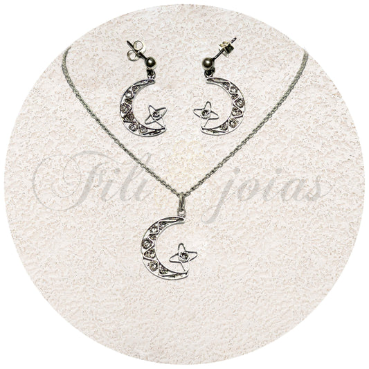 Conjunto Meia Lua e Estrela