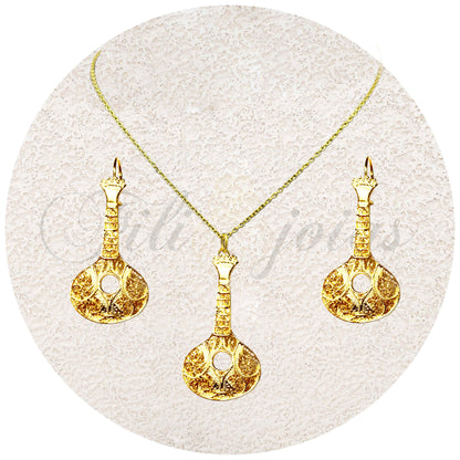 Conjunto Guitarra Portuguesa (Tamanho Grande)