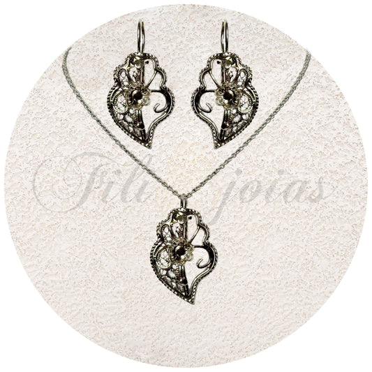 Conjunto Coração de Viana Meio Cheio