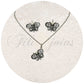 Conjunto Borboletas de Filigrana