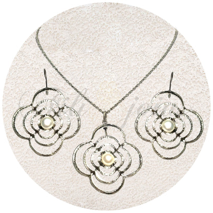 Conjunto Flor de Pérola