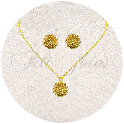 Conjunto Flor Aberta
