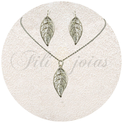 Conjunto Folha de Filigrana