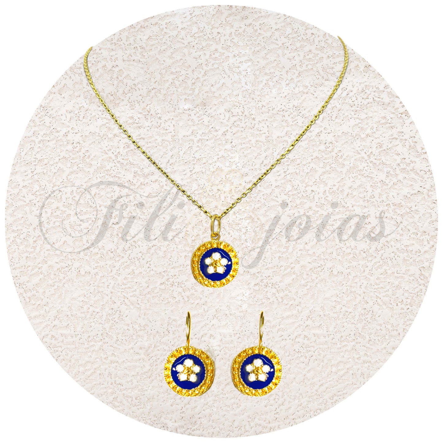 Conjunto Rosinhas de Portugal (tamanho M)