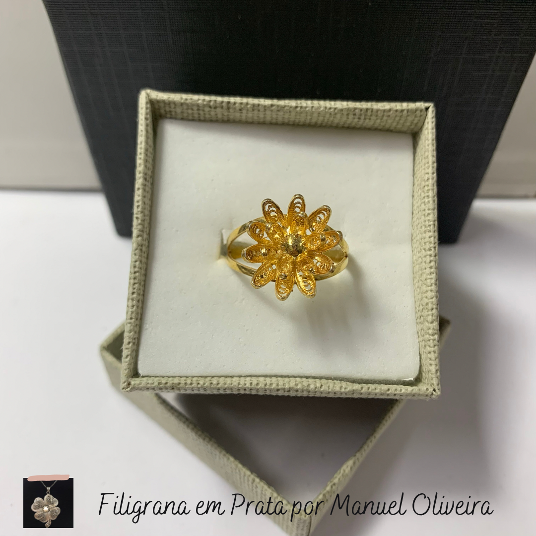 Anel Flor de Espinhos
