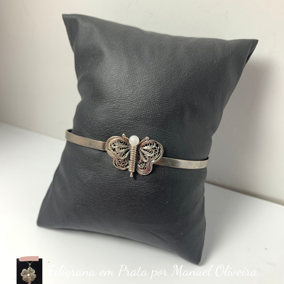 Escrava Borboleta em Filigrana