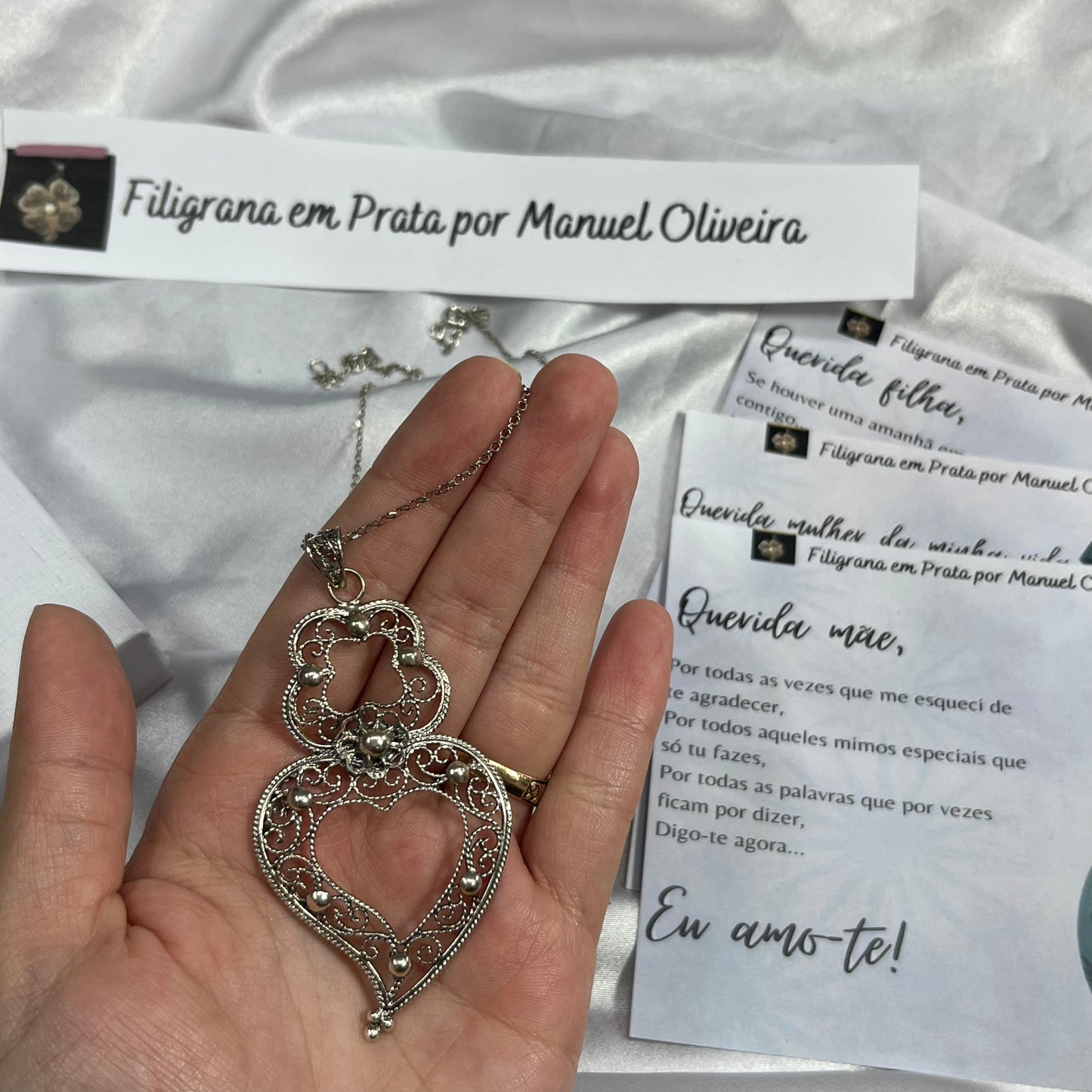 Medalha Coração de Viana Feminino