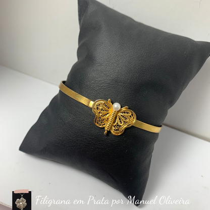 Escrava Borboleta em Filigrana