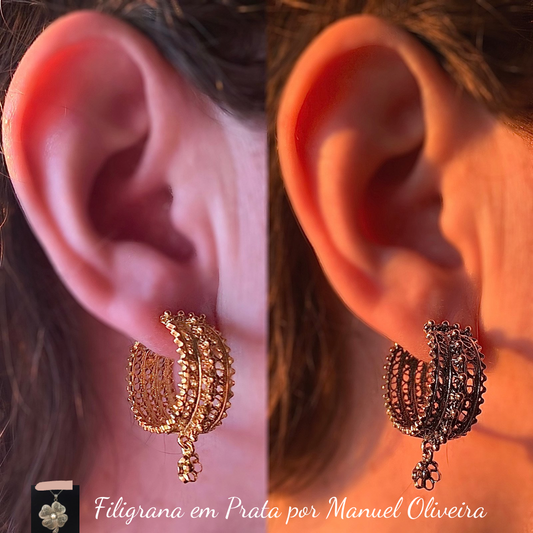 Brinco Argola de Caramujos