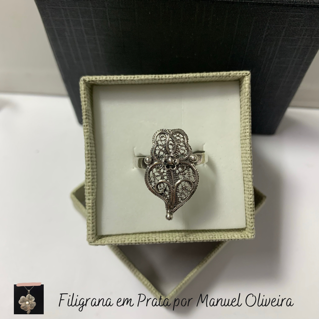 Anel Coração de Viana