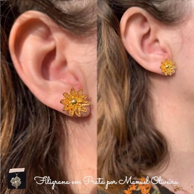 Brinco Flor de Espinhos