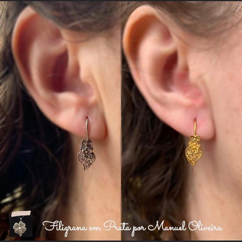 Brinco Coração de Viana (Tamanho Pequeno)