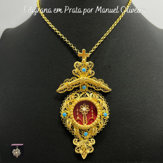 Medalha Relicário (Tamanho Médio)