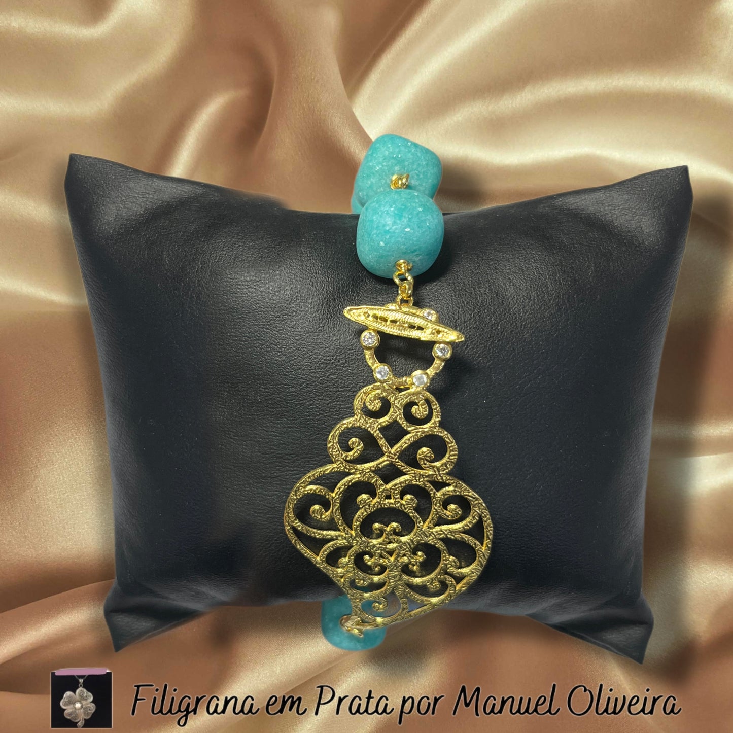 Pulseira Coração de Viana Moderno