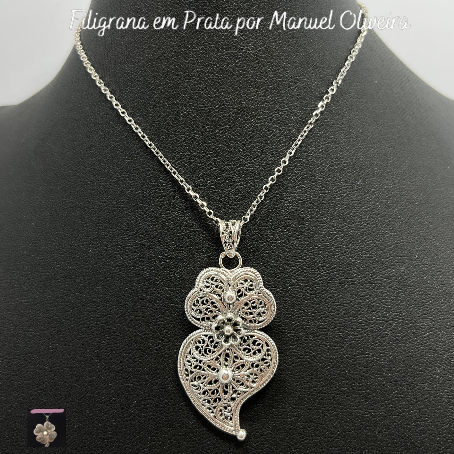 Medalha Coração de Viana Tradicional