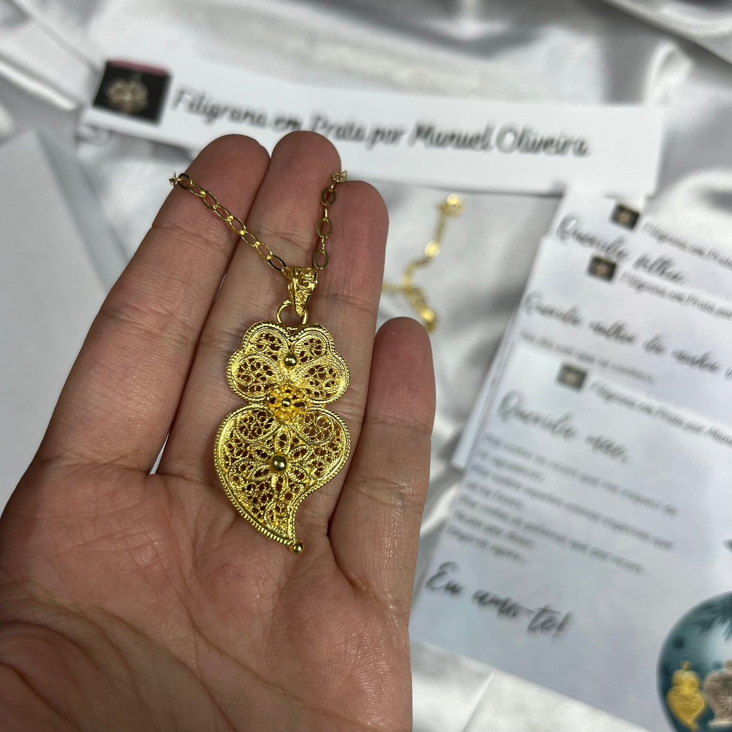 Medalha Coração de Viana Tradicional