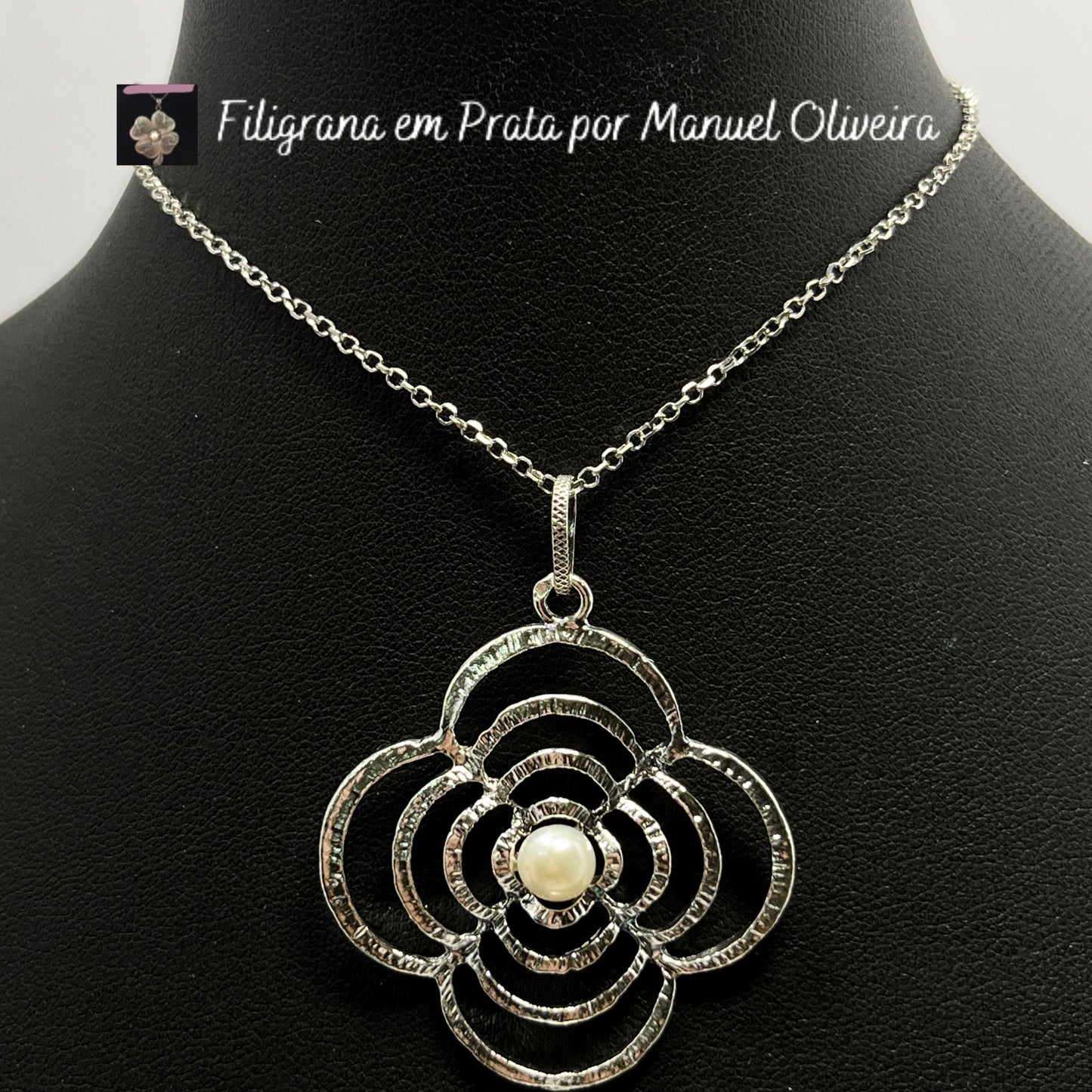 Medalha Flor de Pérola