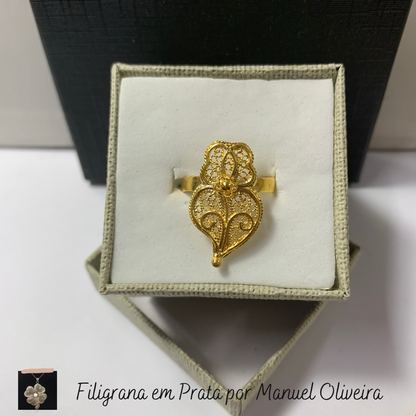 Anel Coração de Viana